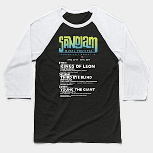 NEW SAND JAM FESTIVAL LINE UP 2019 OBBY05 Baseball T-Shirt